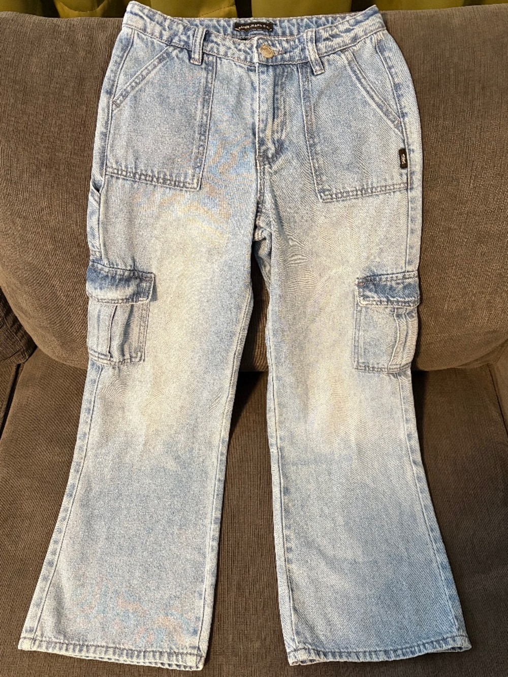 Girls Silver Jeans